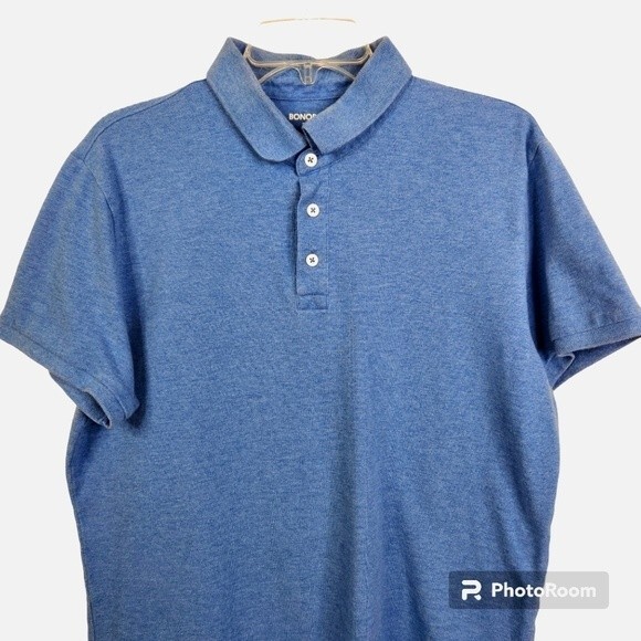 Bonobos Men's Slim Fit Short Sleeve Cotton Polo Shirt Size L - Picture 3 of 5